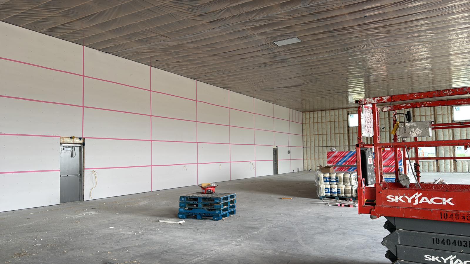Commercial Drywall Project 3